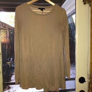 F21 Long Sleeve Tunic Shirt